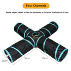 Foldable Cat Tunnel Toy | Collapsible Play Tunnel for Cats & Kittens
