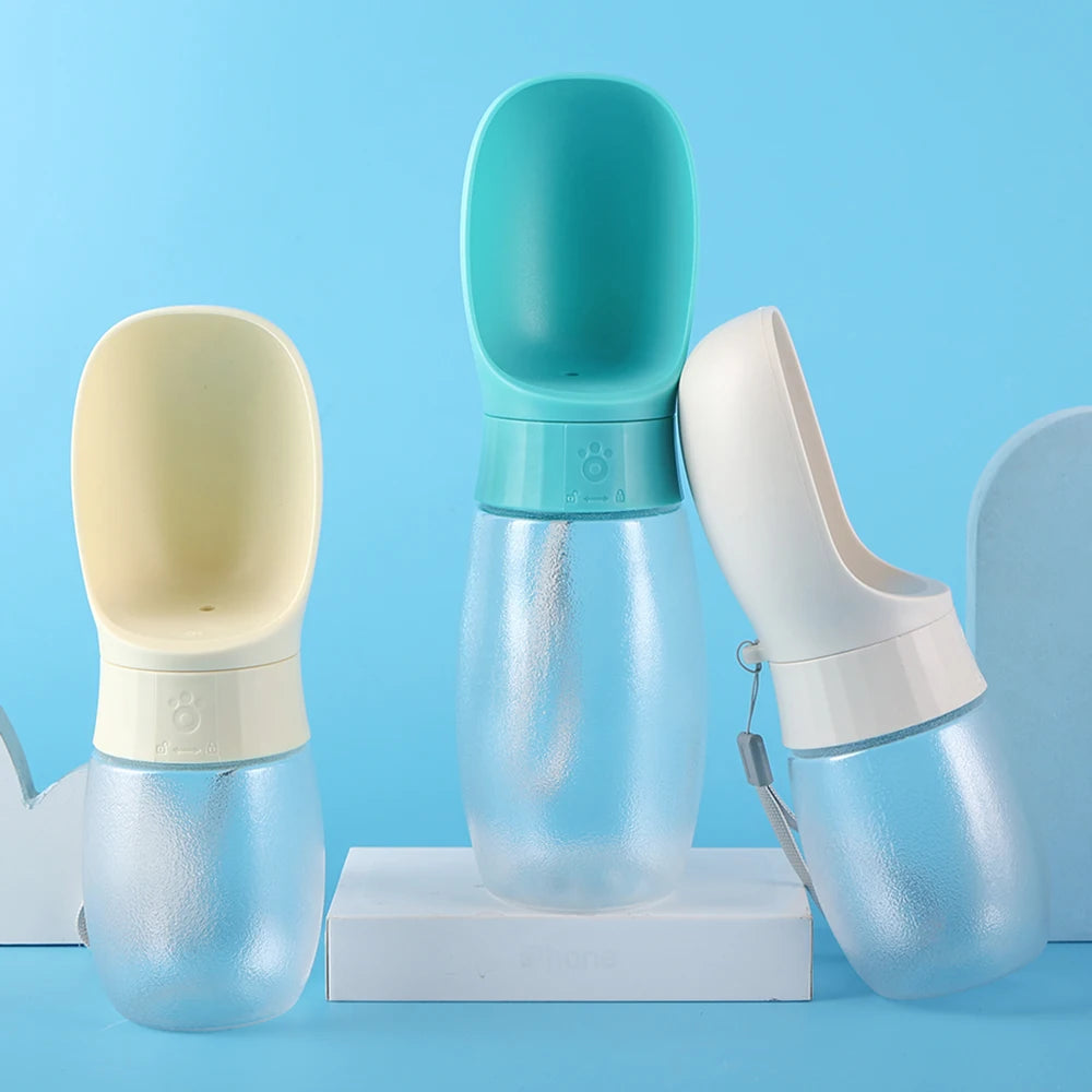 Portable Dog Water Bottle | Travel Drinking Bowl for Dogs & Cats