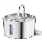 Stainless Steel Pet Water Fountain | Automatic Filtered Drinking Fountain for Cats & Dogs