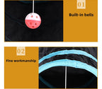 Foldable Cat Tunnel Toy | Collapsible Play Tunnel for Cats & Kittens