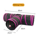 Foldable Cat Tunnel Toy | Collapsible Play Tunnel for Cats & Kittens