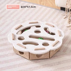 Interactive Cat Puzzle Box Toy | Felt Exercise & Entertainment for Indoor Cats