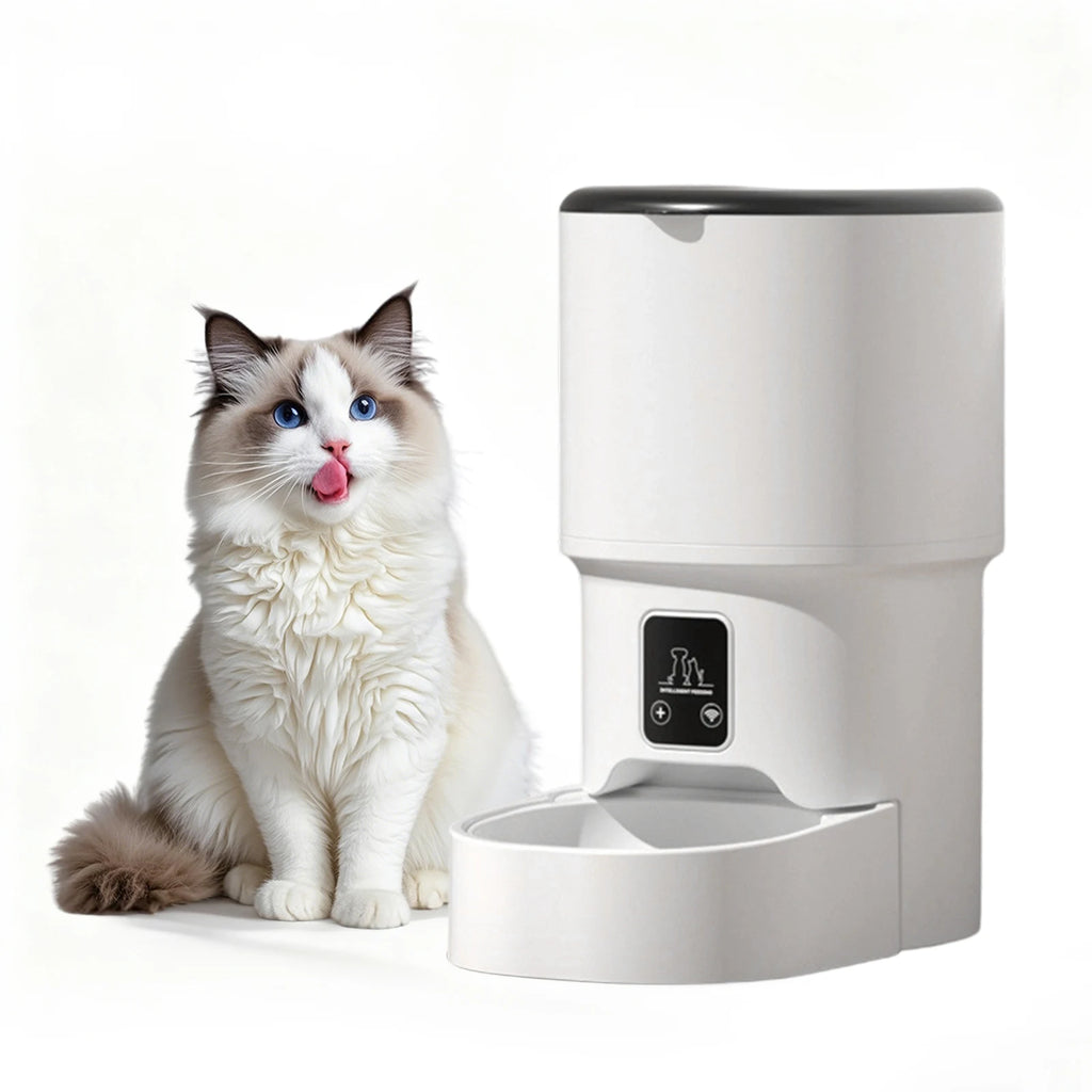 Programmable Automatic Pet Feeder | 4L Timer & Portion Control for Cats & Dogs