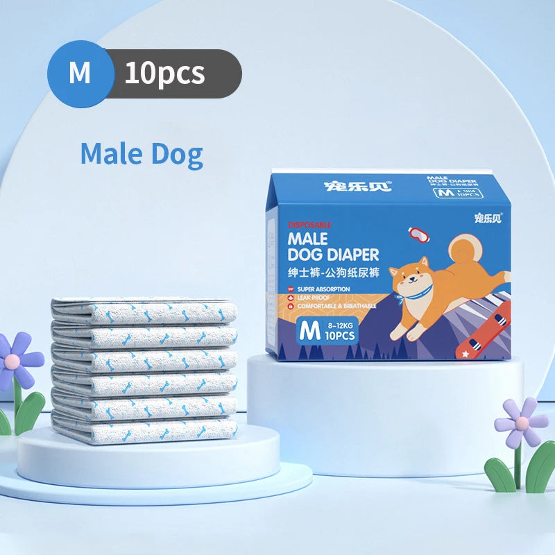 Female Dog Diaper | Super Absorbent Leakproof Physiological Pants for Dogs