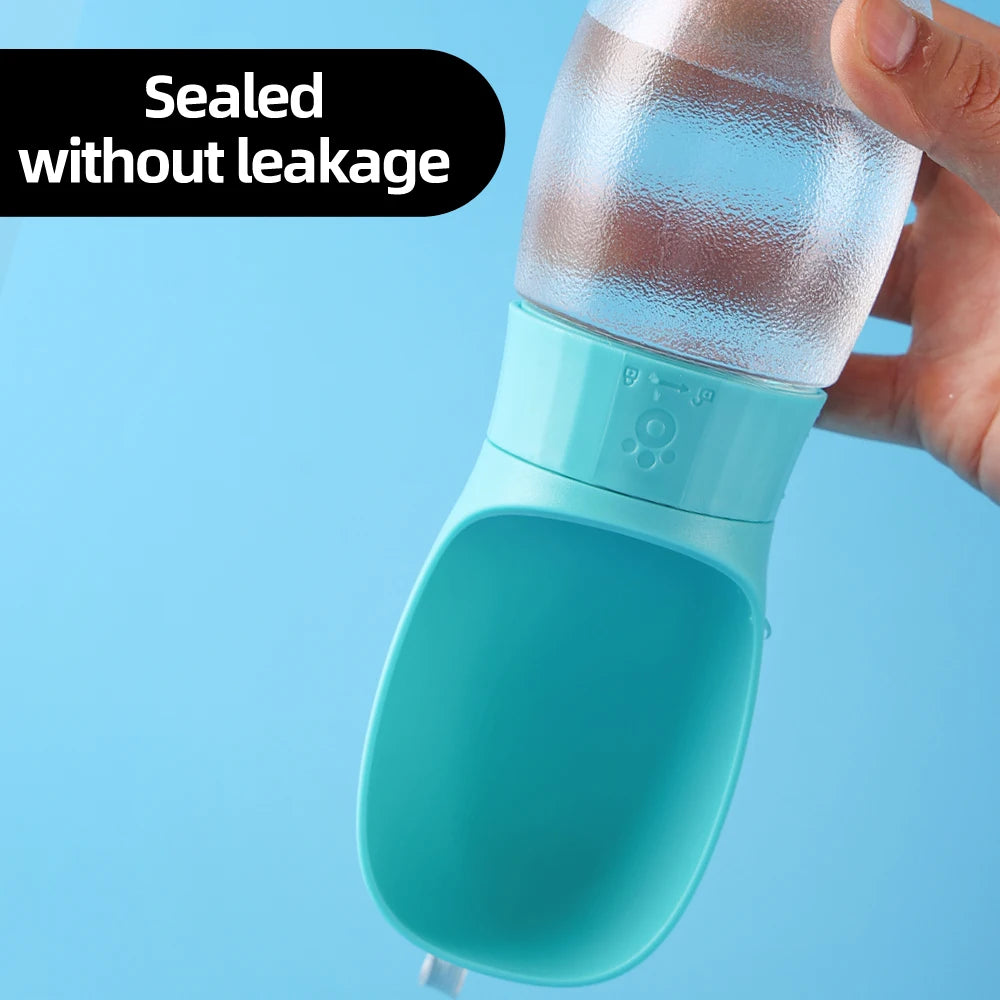Portable Dog Water Bottle | Travel Drinking Bowl for Dogs & Cats
