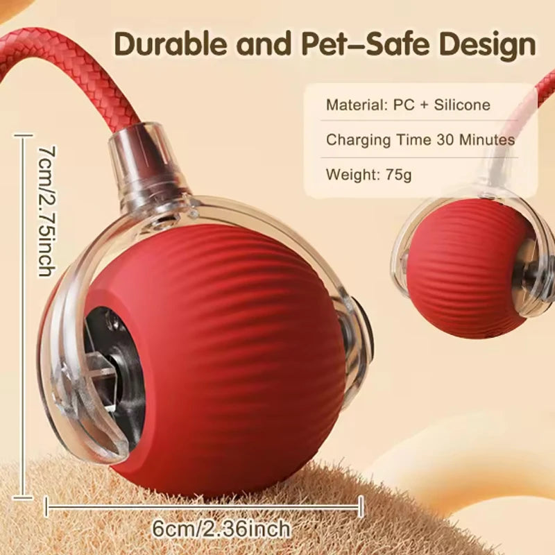 Interactive Smart Cat Ball Toy | Self-Moving Rolling Ball for Cats & Kittens