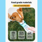 Portable Dog Water Bottle | Travel Drinking Bowl for Dogs & Cats
