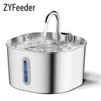 Stainless Steel Pet Water Fountain | Automatic Filtered Drinking Fountain for Cats & Dogs