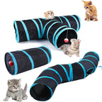 Foldable Cat Tunnel Toy | Collapsible Play Tunnel for Cats & Kittens