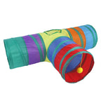 Foldable Cat Tunnel Toy | Collapsible Play Tunnel for Cats & Kittens