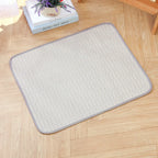 Premium Self-Cooling Ice Silk Pet Mat | Dogs & Cats Summer Cooling Pad