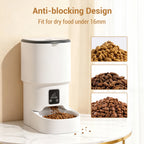 Programmable Automatic Pet Feeder | 4L Timer & Portion Control for Cats & Dogs