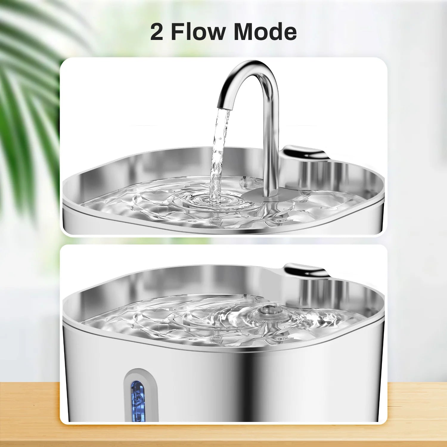 Stainless Steel Pet Water Fountain | Automatic Filtered Drinking Fountain for Cats & Dogs