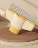 Self-Cleaning Pet Grooming Brush | One-Click Hair Removal for Dogs & Cats