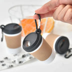 Portable Dog Poop Bag Dispenser | Coffee Cup Design for Dog Walking