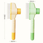 Self-Cleaning Pet Grooming Brush | One-Click Hair Removal for Dogs & Cats