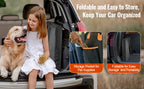 Dog Car Seat Cover & Back Seat Extender | Waterproof Hammock with Mesh Window